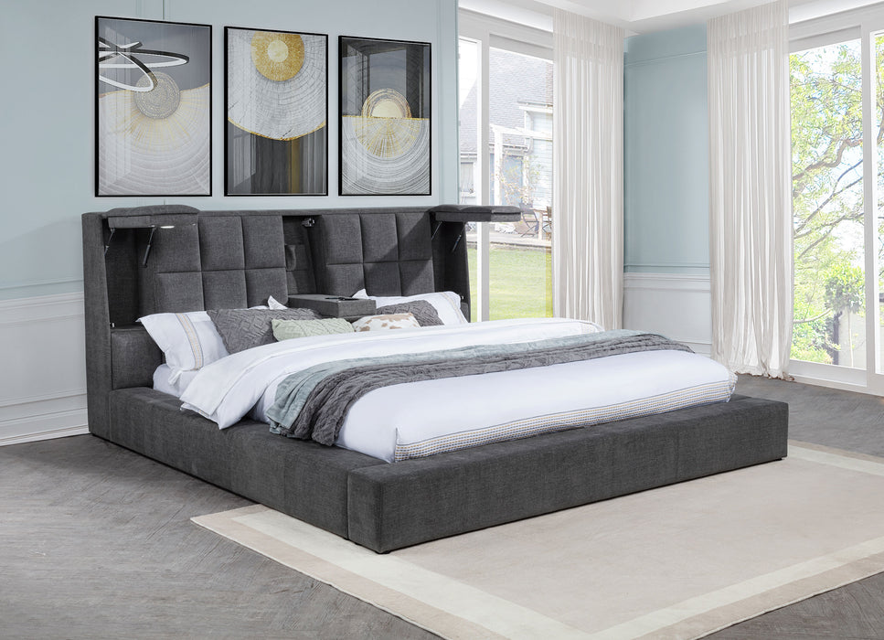 Dreux Panel Platform Bed