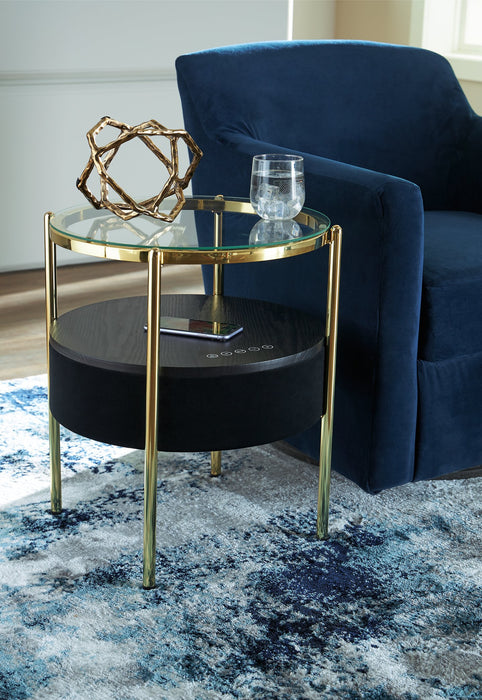 Nedman Accent Table with Speaker