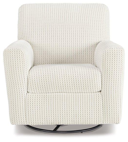 Herstow Swivel Glider Accent Chair