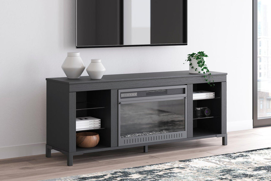 Cayberry 3-Piece Entertainment Center with Electric Fireplace