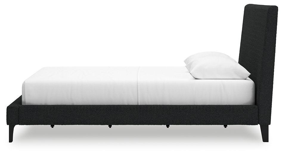 Cadmori Upholstered Bed with Roll Slats