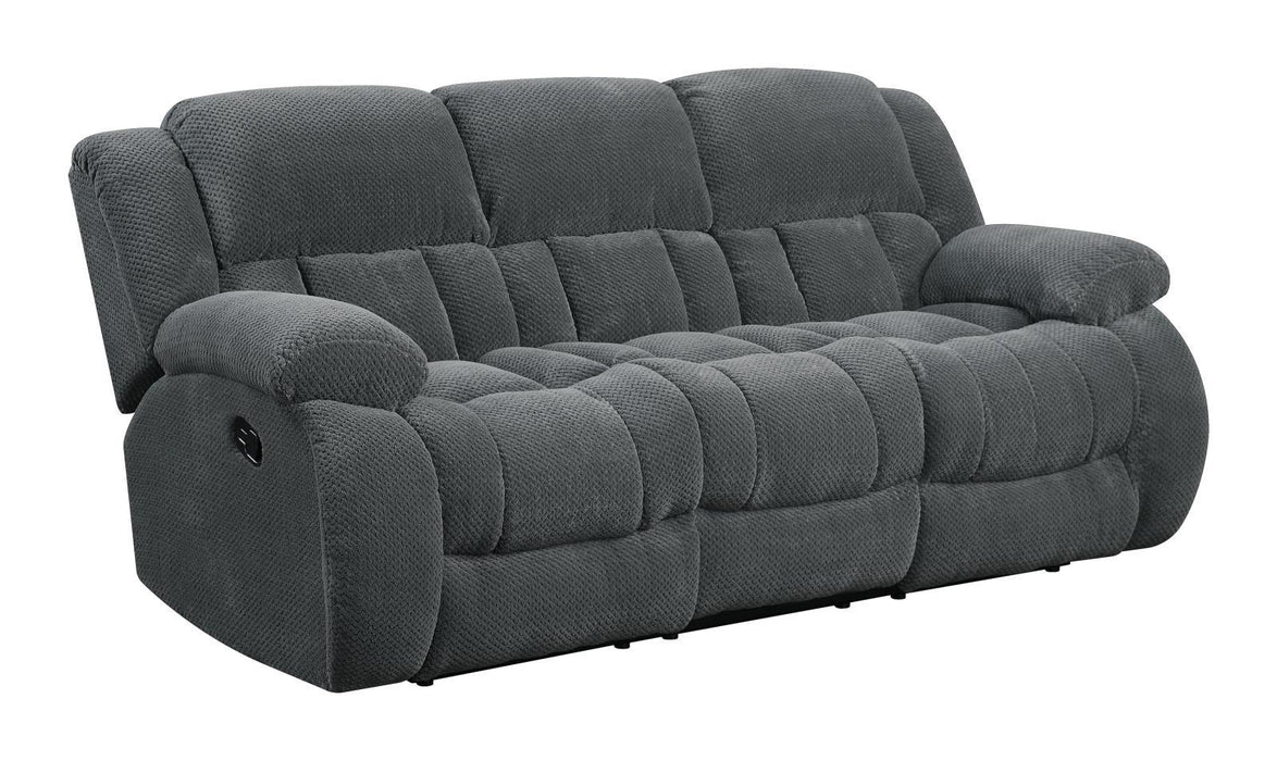 Weissman Grey Reclining Sofa