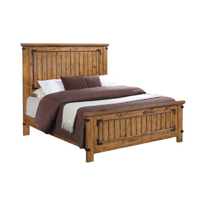 Brenner Rustic Honey Queen Bed