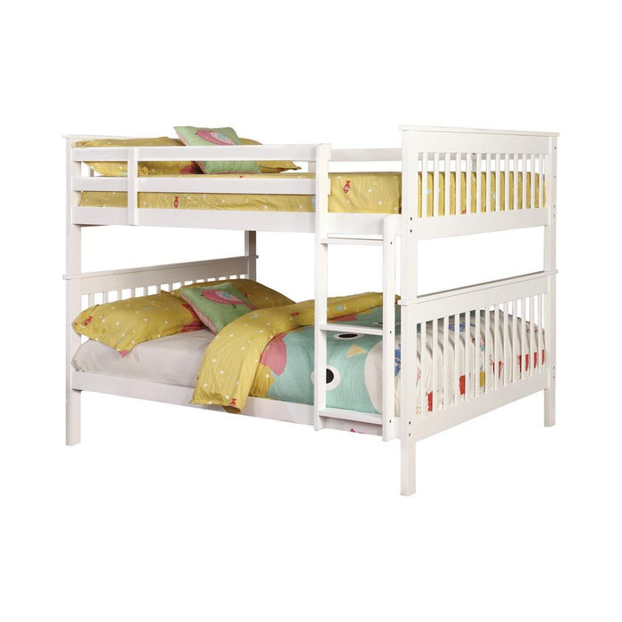 Chapman Full Over Full & Twin Over Full Bunk Bed Black & White
