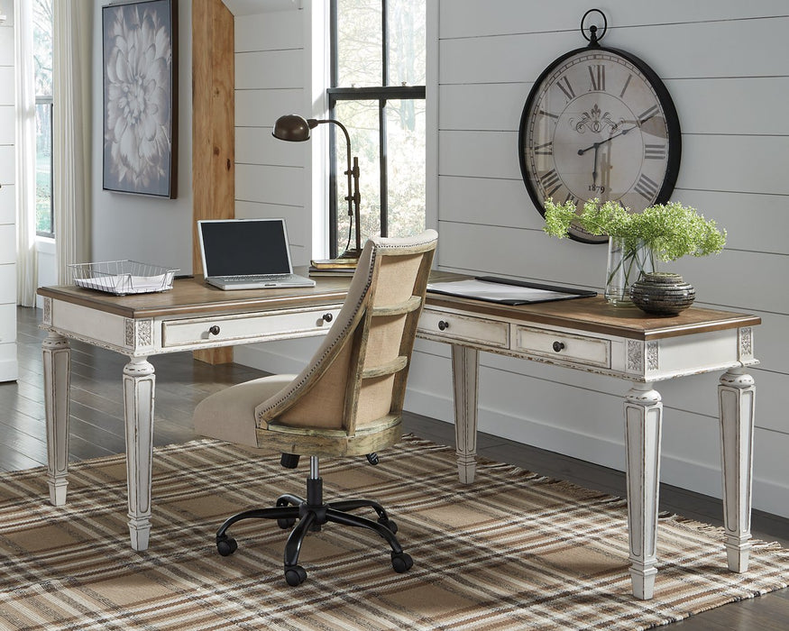 Realyn 2-Piece Home Office Lift Top Desk