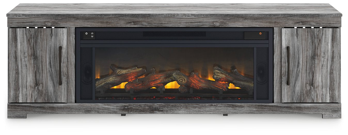 Baystorm 73" TV Stand with Electric Fireplace