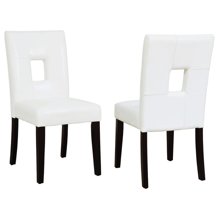 Newbridge Causal White Dining Chair image