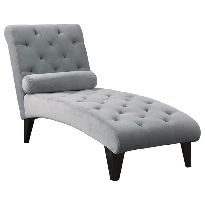 Transitional Grey Chaise image