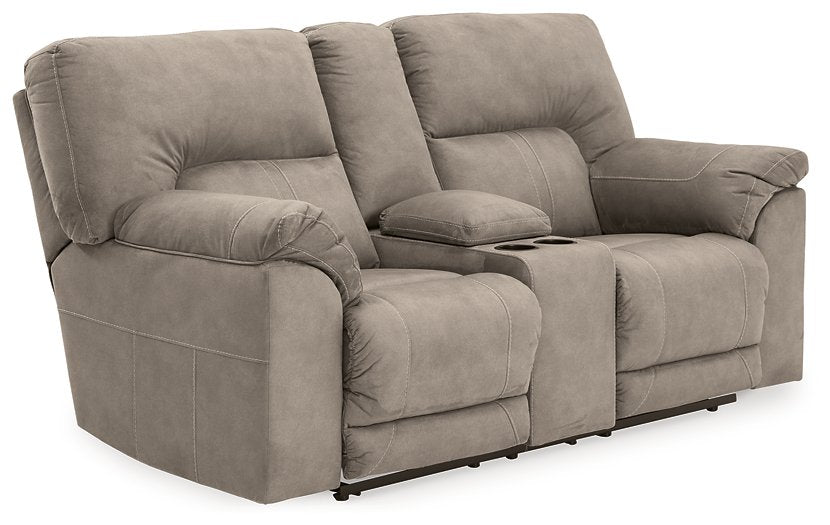 Cavalcade Reclining Loveseat with Console image