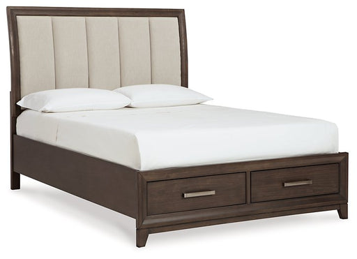 Brueban Bed with 2 Storage Drawers image