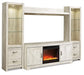 Bellaby 4-Piece Entertainment Center with Fireplace image