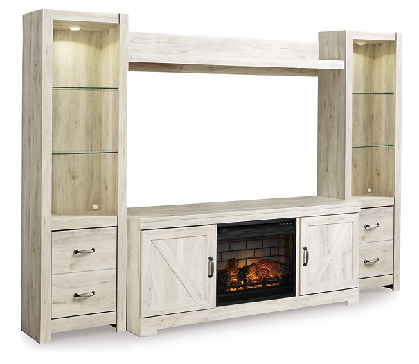 Bellaby 4-Piece Entertainment Center with Electric Fireplace image